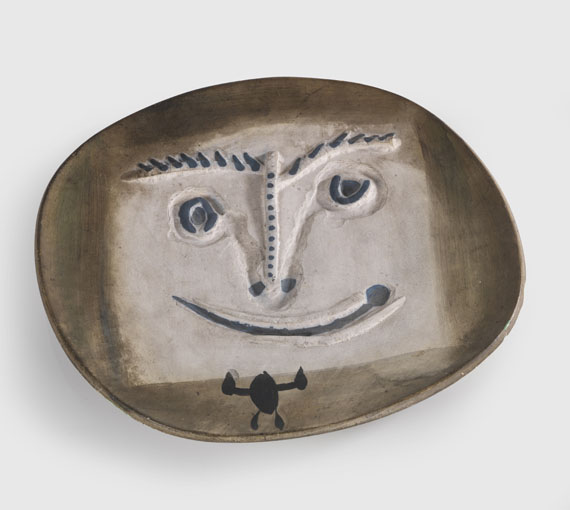 Pablo Picasso - Face with tie - 
