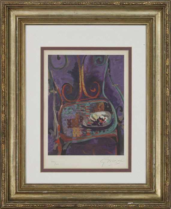 Georges Braque - La Chaise - Frame image