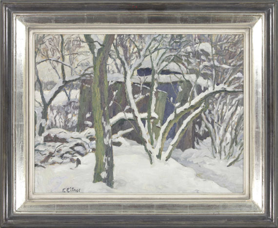 Ernst Eitner - Winter - Frame image