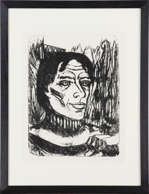 Erich Heckel - E.L.K. (E.L. Kirchner) - Frame image