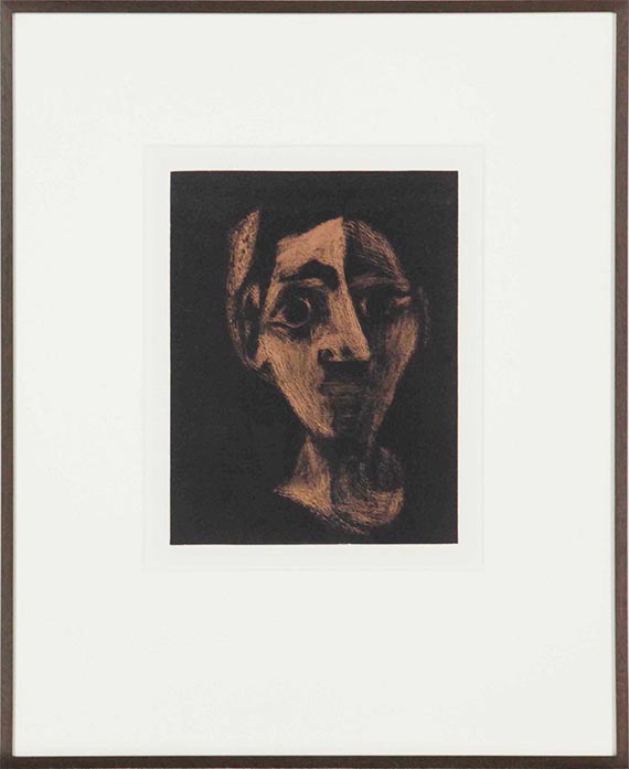 Pablo Picasso - Jacqueline au bandeau I - Frame image