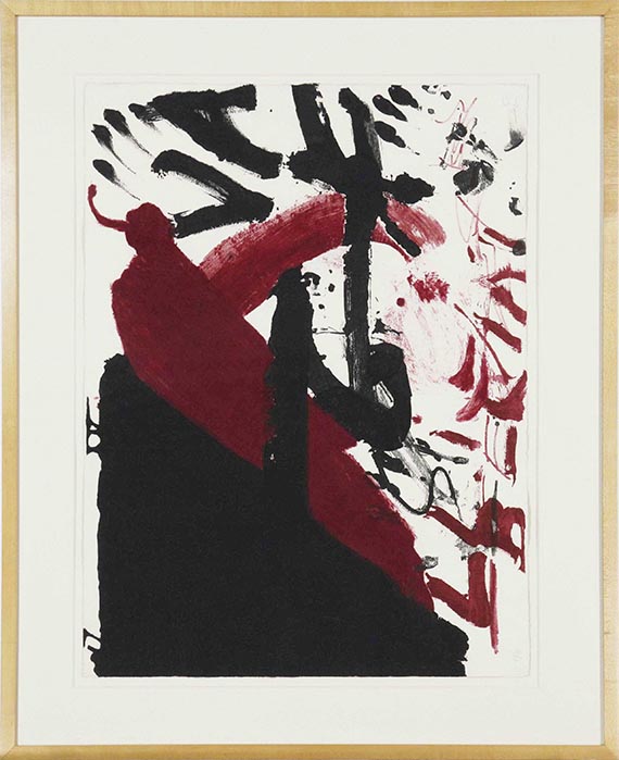 Antoni Tàpies - Signes negres - Frame image