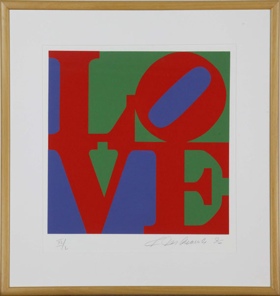 Robert Indiana - Love (The book of Love) - Frame image