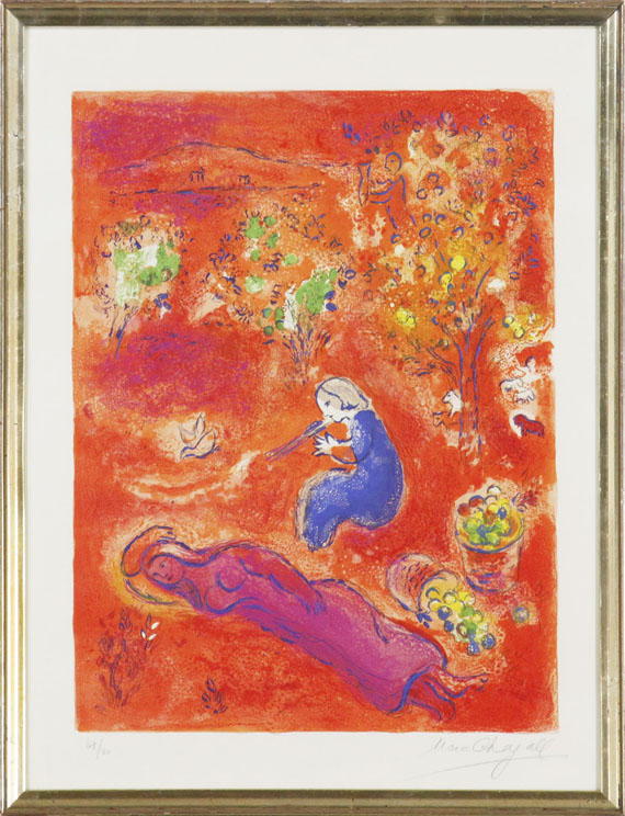 Marc Chagall - À midi, l été - Frame image