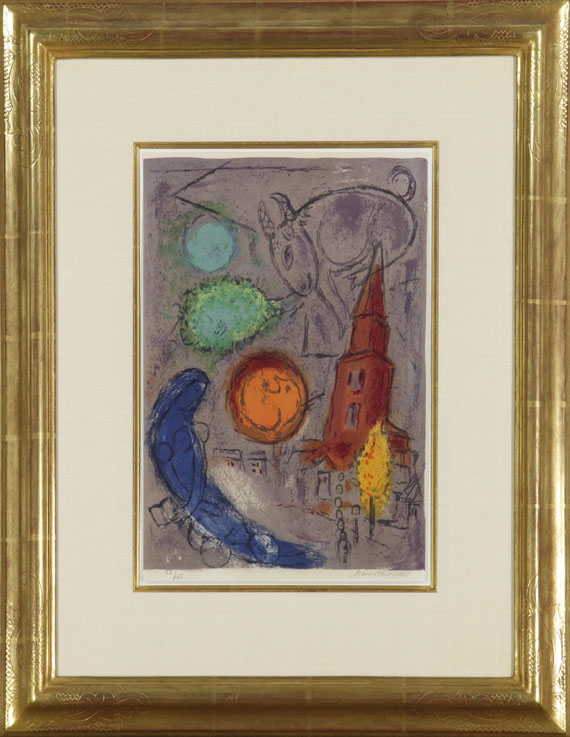 Marc Chagall - Saint-Germain-des-Prés - Frame image