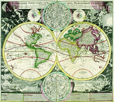   - Atlas über die ganze Welt