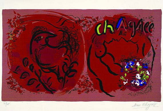 Marc Chagall - Lithograph I (Couverture Jaquette)