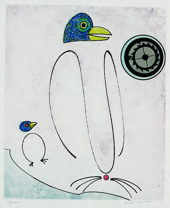 Max Ernst - Aus: Les Oiseaux en Peril