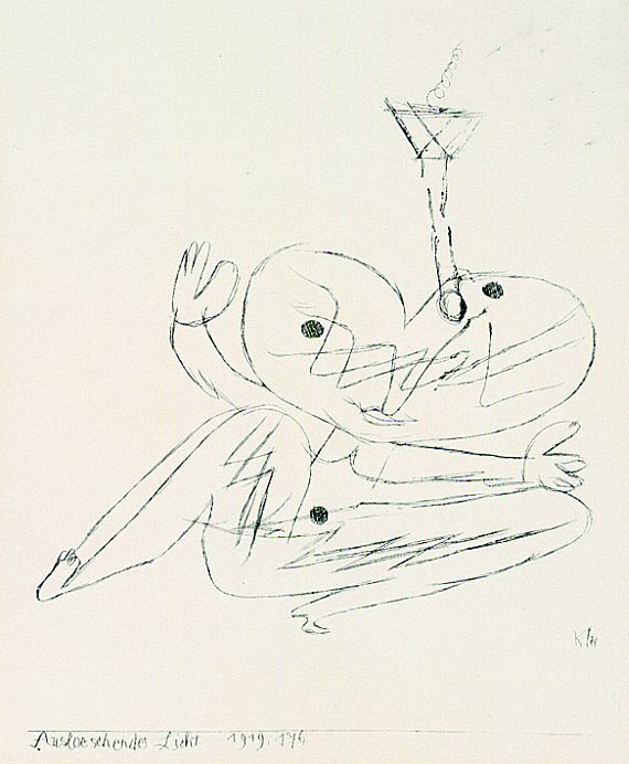 Paul Klee - Auslöschendes Licht