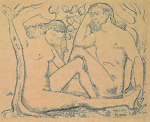 Aristide Maillol - Adam und Eva