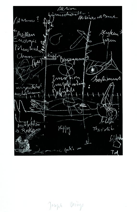 Joseph Beuys - 3 Bll.: Tafel I, II, III