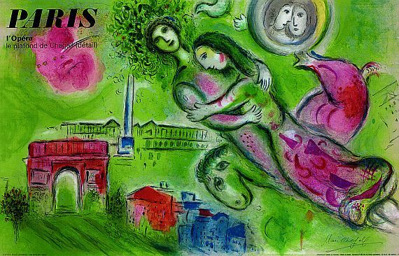Marc Chagall - Romeo und Julia