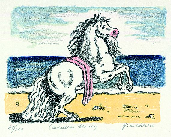 Giorgio de Chirico - Das weiße Pferd