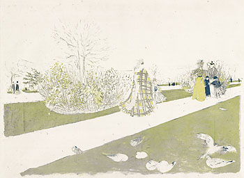Edouard Vuillard - Le Jardin des Tuileries
