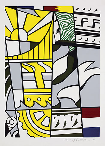 Roy Lichtenstein - Bicentennial Print