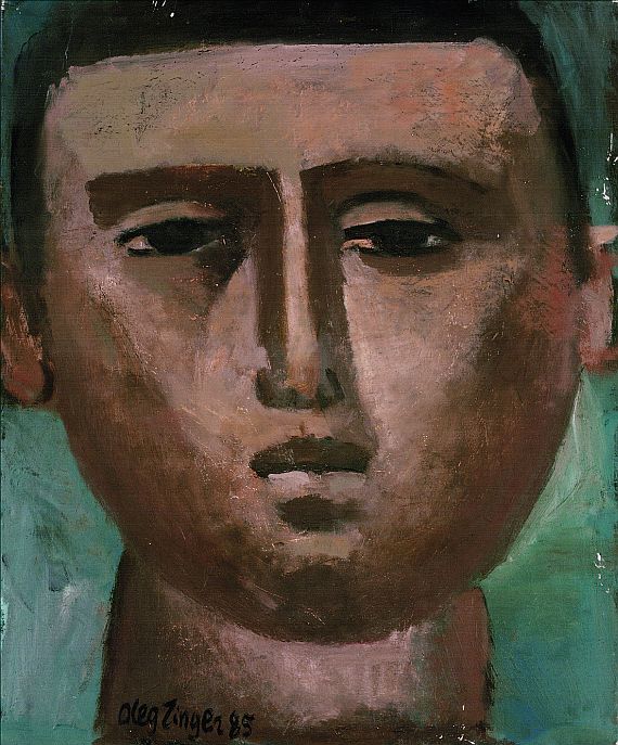 Oleg Zinger - Portrait eines jungen Mannes