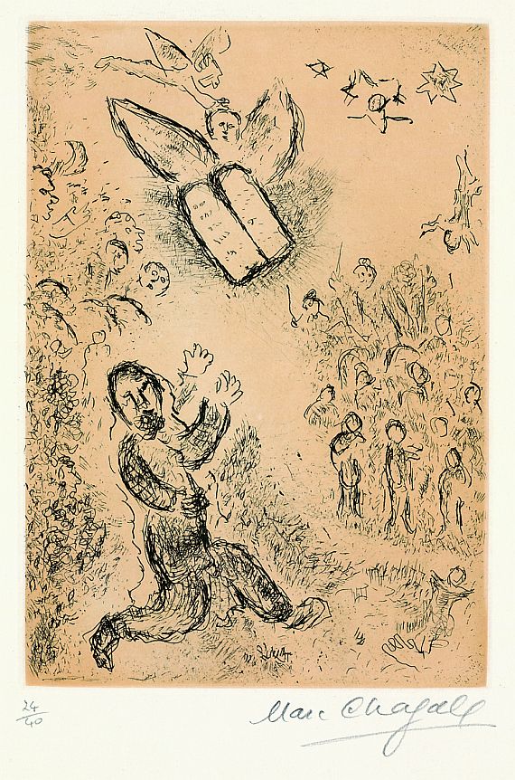 Marc Chagall - Aus: Psaumes de David