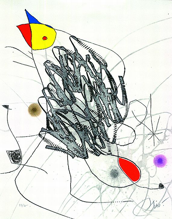 Joan Miró - Aus: Journal d´un Graveur