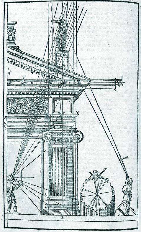Vitruvius Pollio, M. - Zehen Bücher von der Architektur (Nürnberg 1548)
