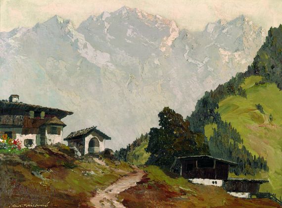 Georg Arnold-Graboné - Sommermorgen im Tirolerland