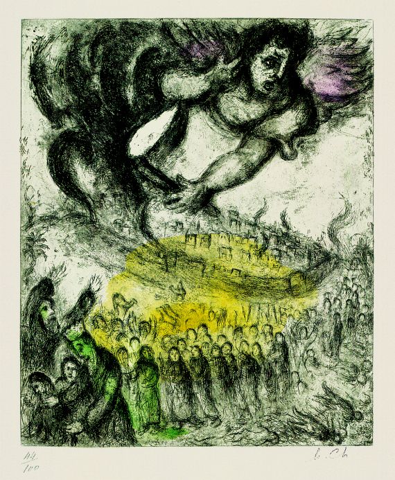 Marc Chagall - Prise de Jérusalem