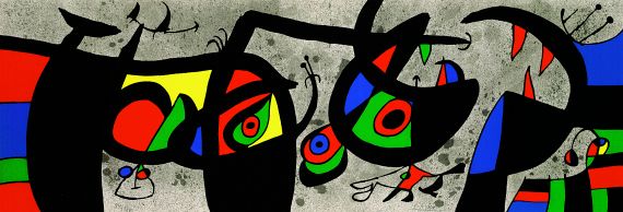 Joan Miró - Aus: Le Lézard aux plumes d