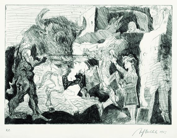 Alfred Hrdlicka - Tauromachie (Hommage à Picasso II)