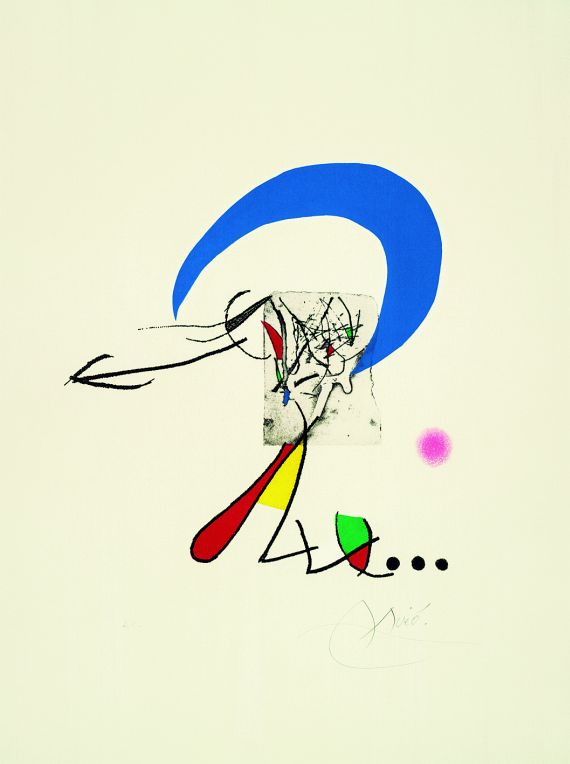 Joan Miró - Le vitrier lunaire