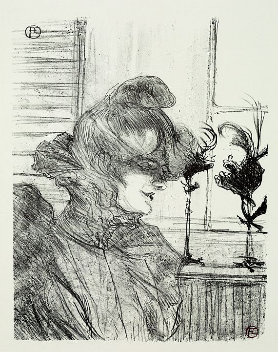 Henri de Toulouse-Lautrec - Madame Le Margoin, modiste