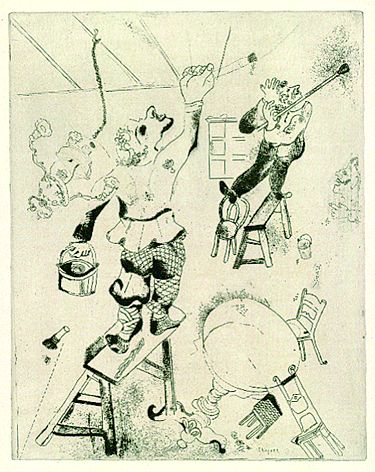 Marc Chagall - Les Peintres