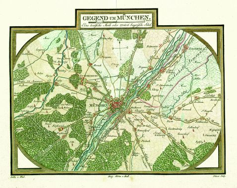   - Reise-Atlas von Baiern. 5 Bde.