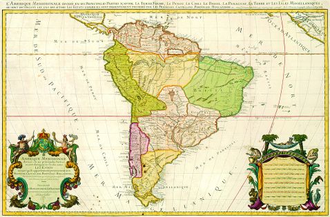  Amerika - Amérique meridionale.