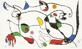 Jacques Prévert - Adonides. Illustr. Miró. 1975.