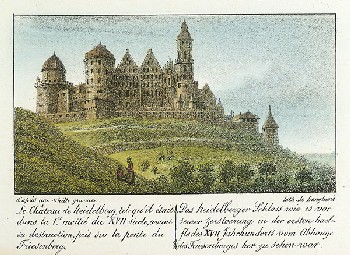 Carl von Graimberg - Ansichten von Heidelberg. Um 1825.