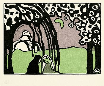 Wassily Kandinsky - Regards sur le  passé. 1971.