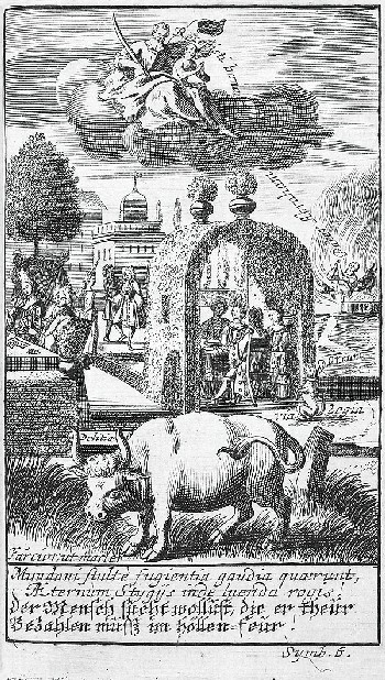 L. von (d. i. J. Martin) Schnüffis - Futer über die Mirantische... 1699.