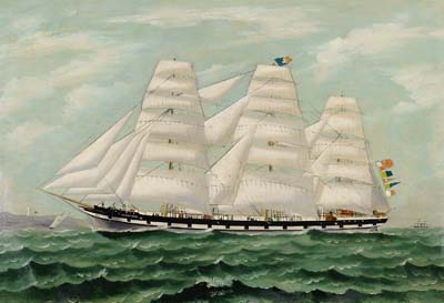 T. G. Purvis - Englisches Vollschiff "Lindisfarne"