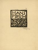 Karl Schmidt-Rottluff - Exlibris Hans Frisch