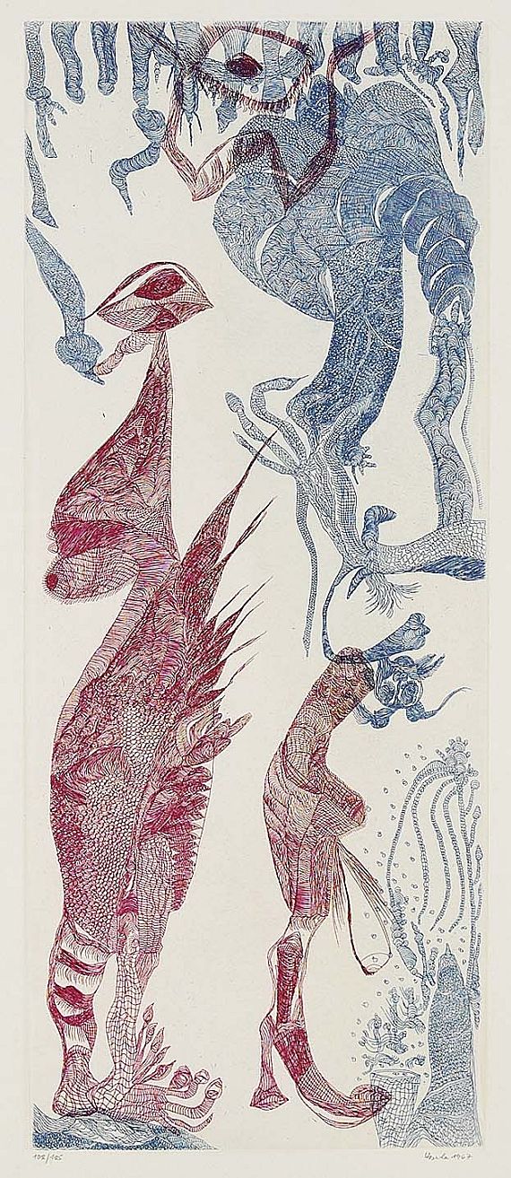 Ursula Schultze Blum - Figürliche Komposition
