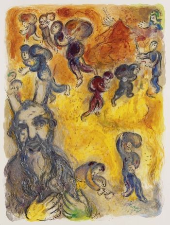 Marc Chagall - From: The Story of the Exodus