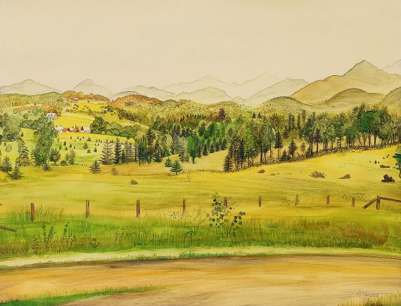 Reinhold Nägele - Vermont Landscape