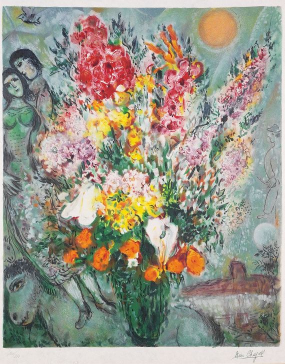 Marc Chagall - Bouquet de Fleurs