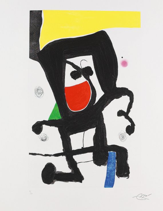 Joan Miró - Mousse dans les cordages