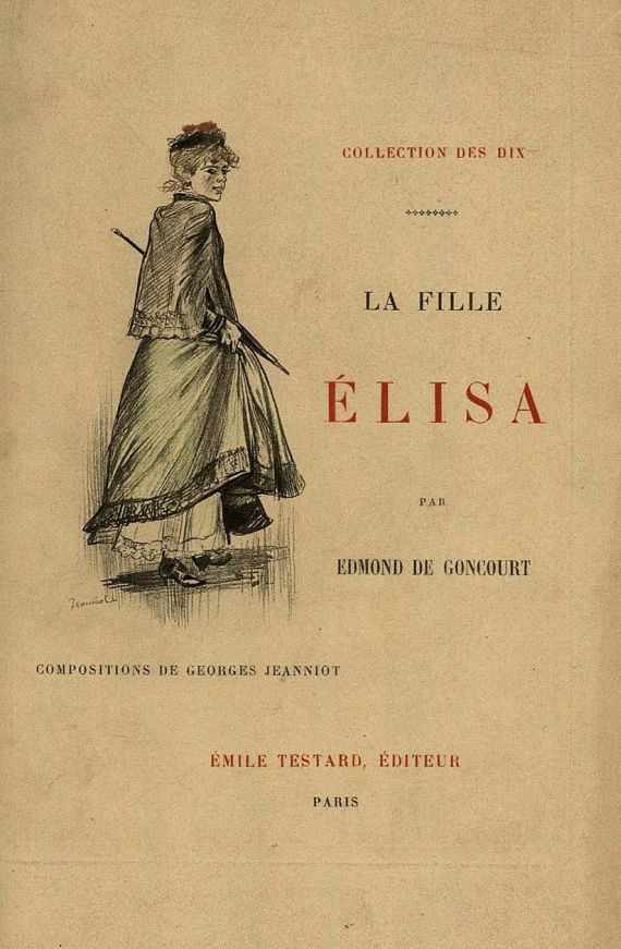 Edmont Huot de Goncourt - La Fille Elisa