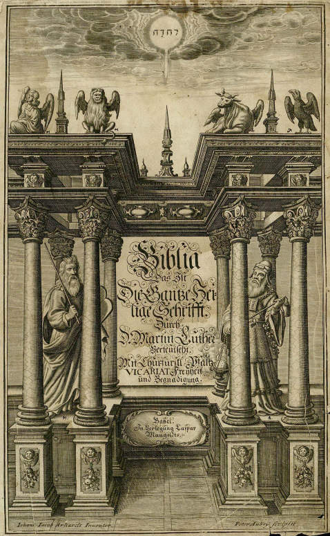 Biblia germanica - Biblia germanica. 1665