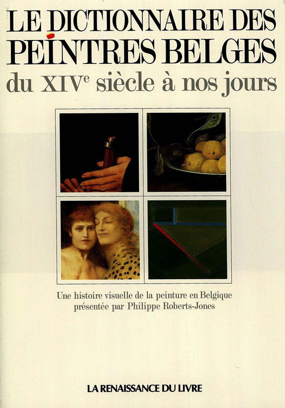Dictionnaire des peintres Belges - Dictionnaire des peintres Belges, 3 Bde. 1995