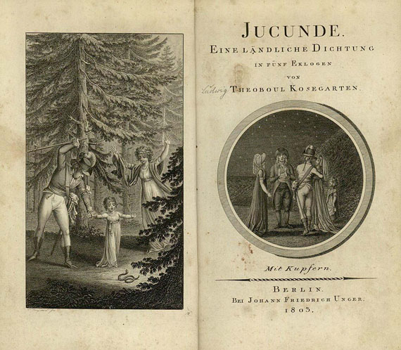 Theoboul Kosegarten - Jucunde. Eine ländliche Dichtung. 1803