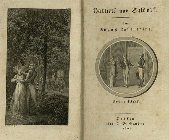 August Lafontaine - Barneck und Saldorf. 2 Bde. 1804