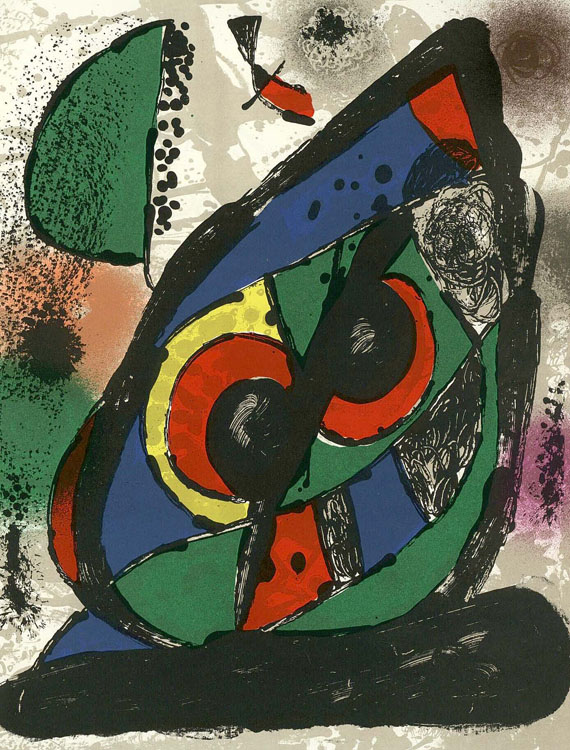 Joan Miró - Miro der Lithograph IV. 1982