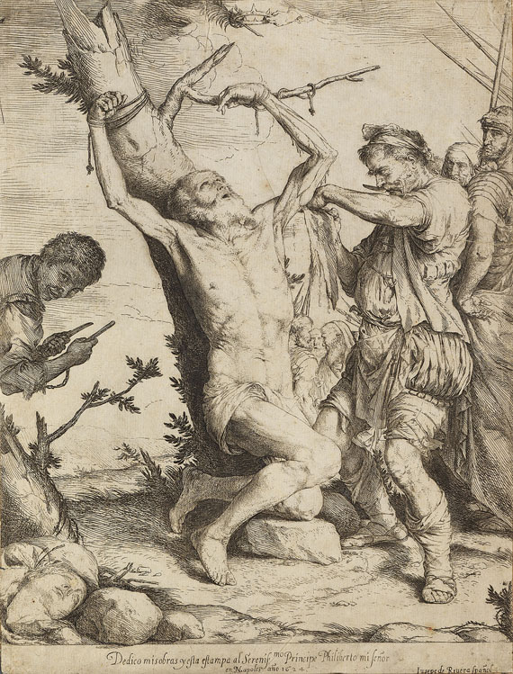 Jusepe de Ribera gen. Lo Spagnoletto - Martyrium des Hl. Bartholomäus